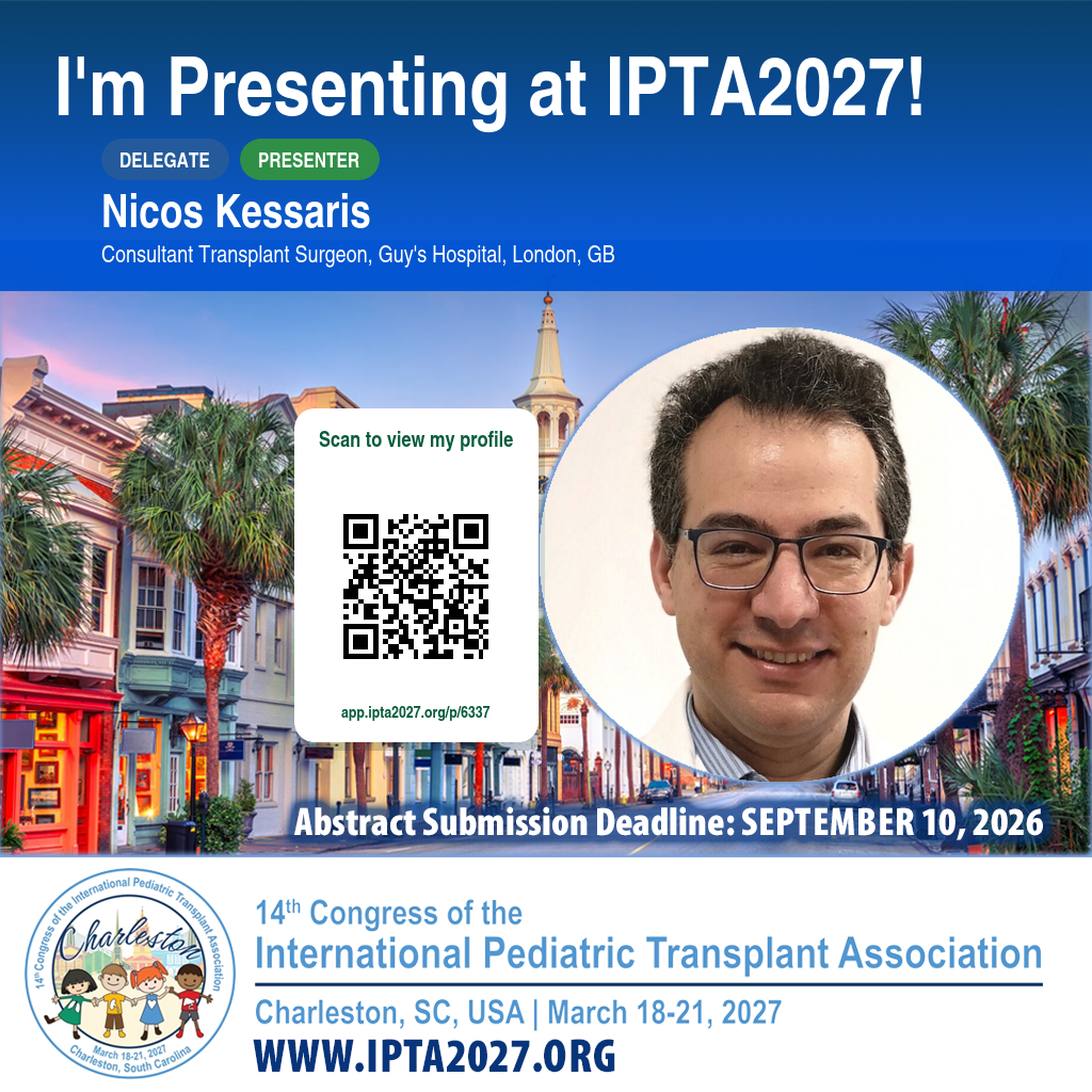 Let's Meet card for Nicos Kessaris