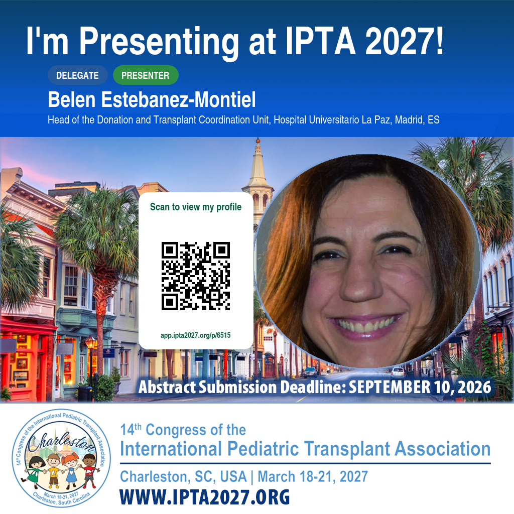 Let's Meet card for Belen Estebanez-Montiel