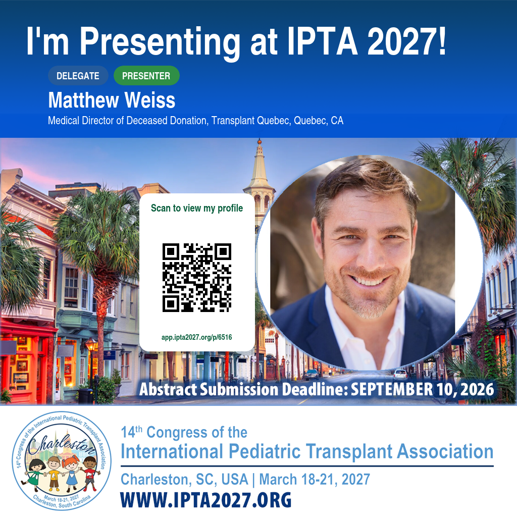 Let's Meet card for Matthew Weiss