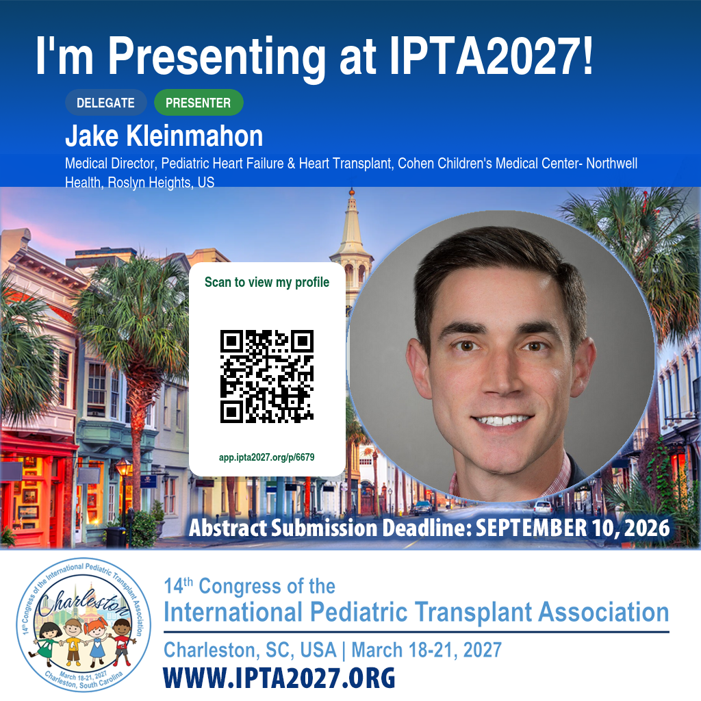 Let's Meet card for Jake Kleinmahon